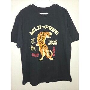 Mens XL Wild And Free Tokyo T-SHIRT